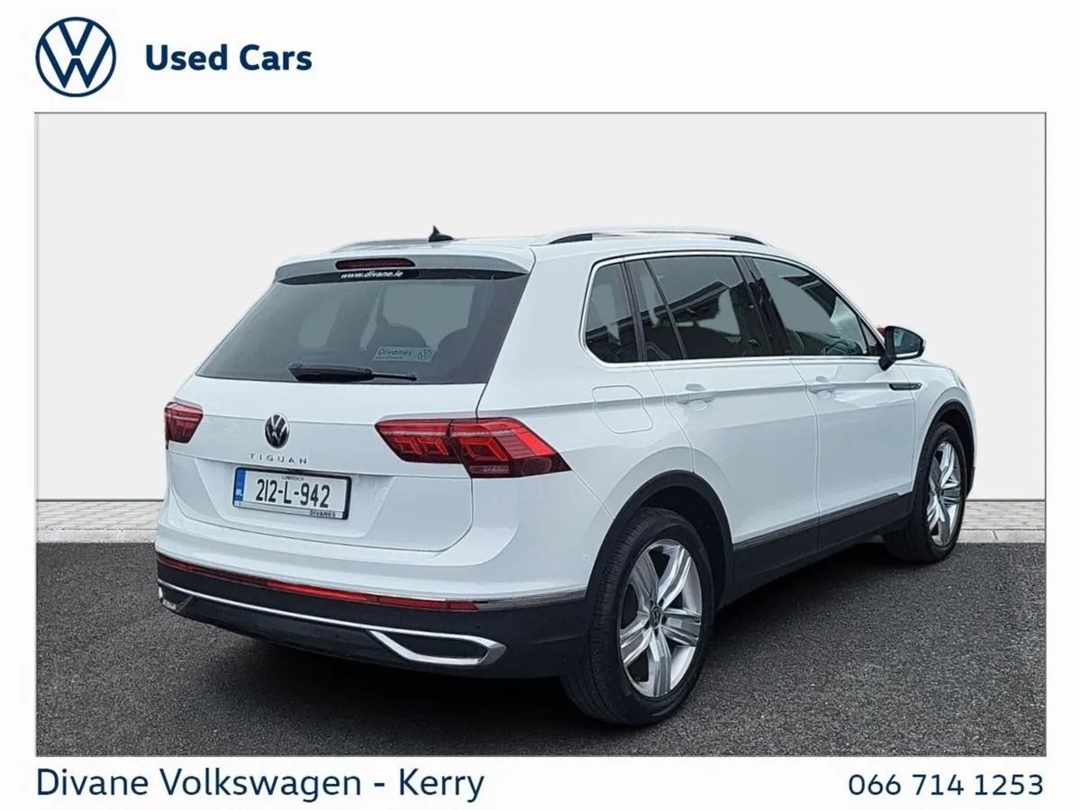 Volkswagen Tiguan SUV, Diesel, 2021, White