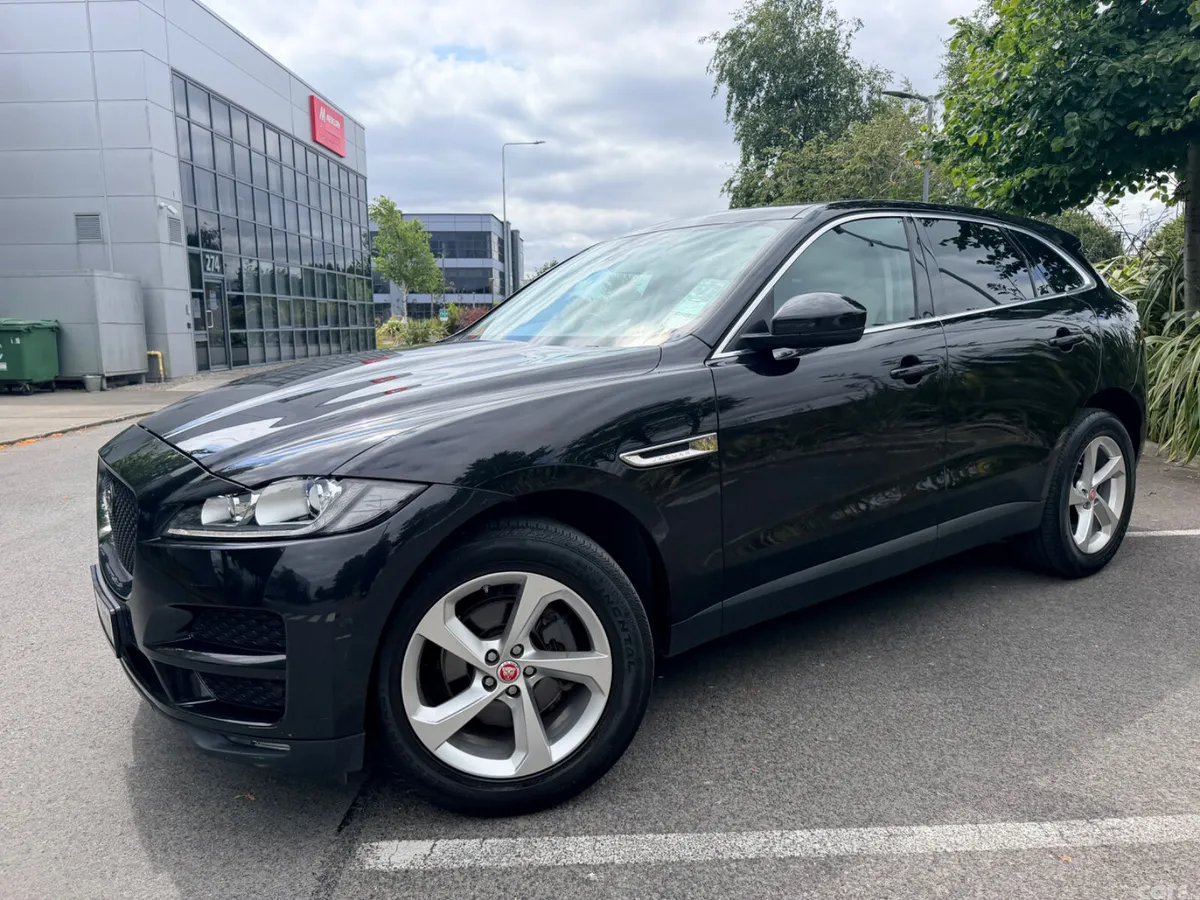 Jaguar F-Pace SUV, Diesel, 2019, Black