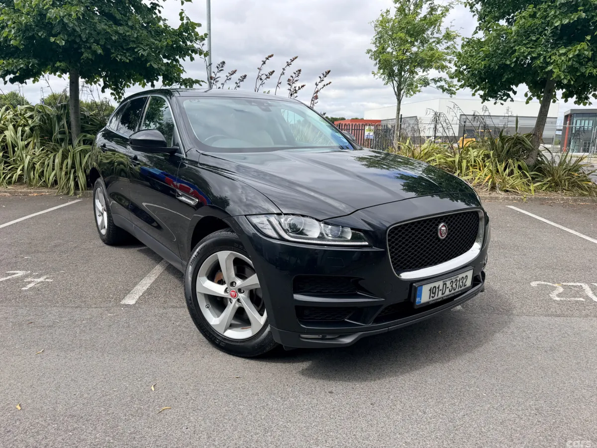 Jaguar F-Pace SUV, Diesel, 2019, Black
