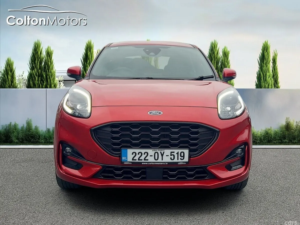 Ford Puma MPV, Petrol Hybrid, 2022, Red