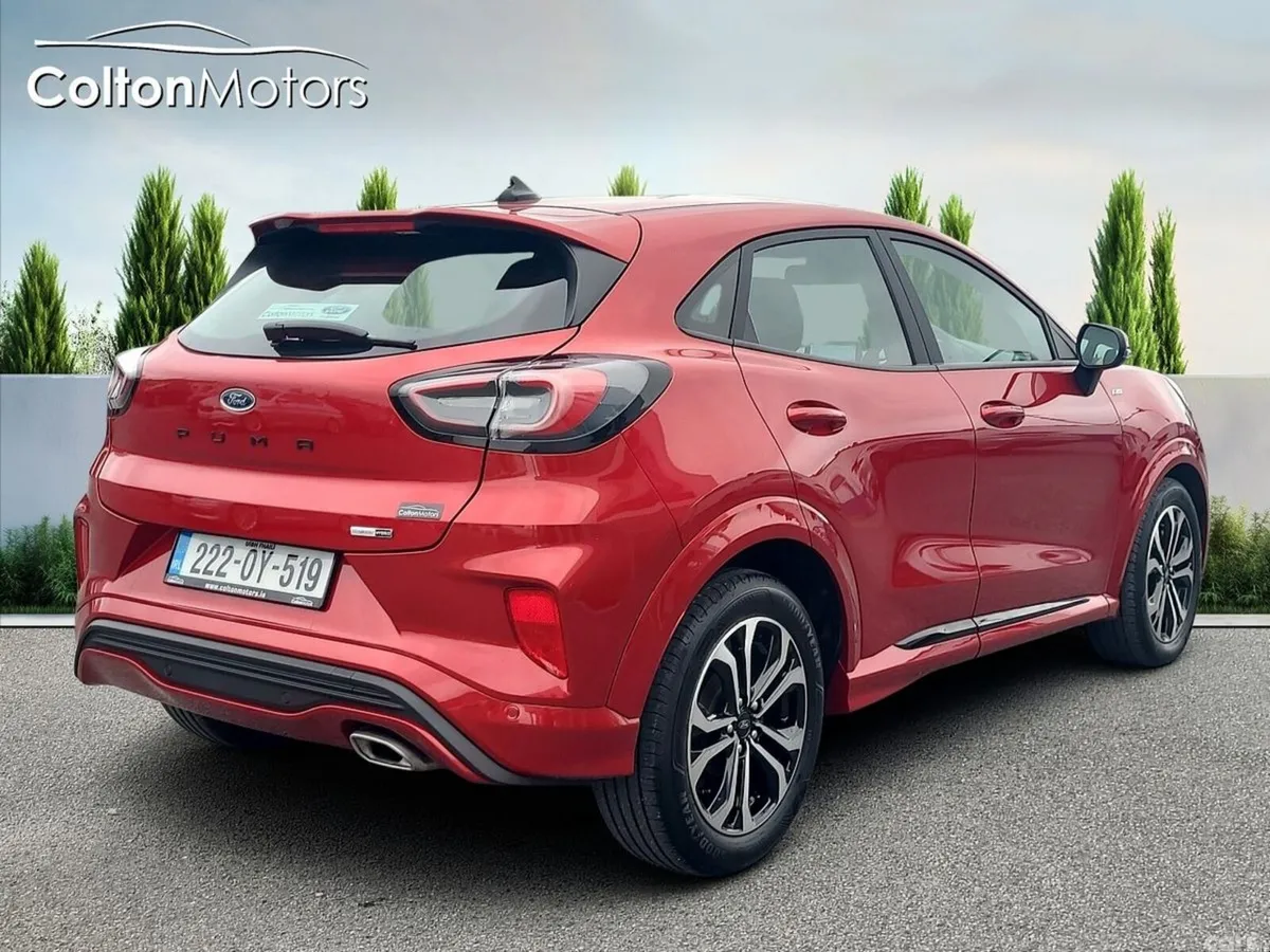 Ford Puma MPV, Petrol Hybrid, 2022, Red