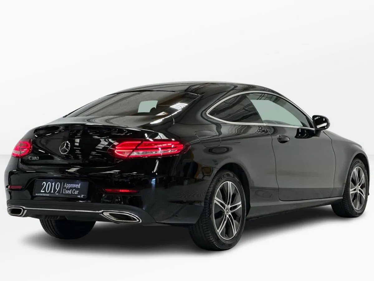 Mercedes-Benz C-Class Coupe, Petrol, 2019, Black