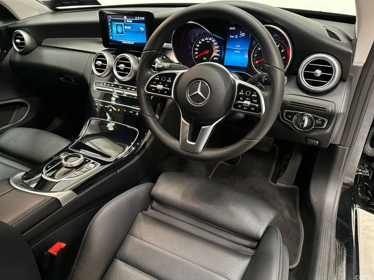 Mercedes-Benz C-Class Coupe, Petrol, 2019, Black