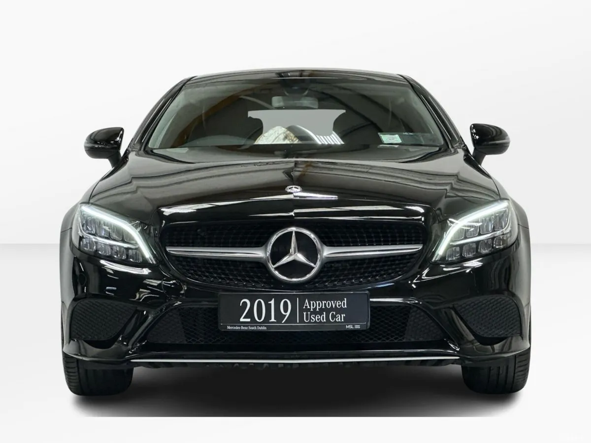 Mercedes-Benz C-Class Coupe, Petrol, 2019, Black