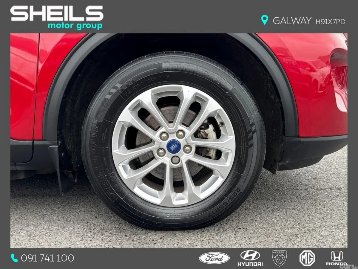 Ford Kuga SUV, Petrol Plug-in Hybrid, 2023, Red