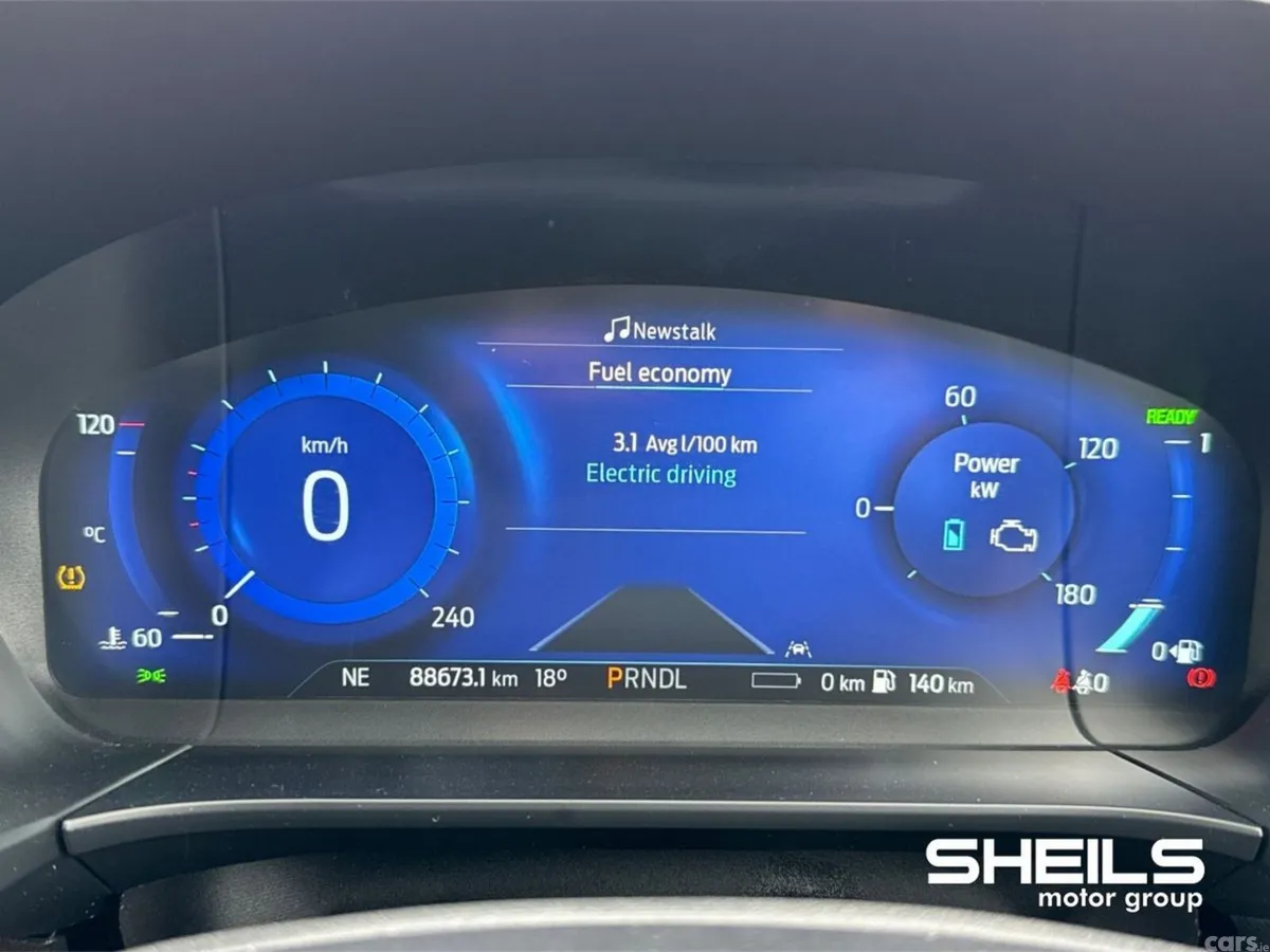 Ford Kuga SUV, Petrol Plug-in Hybrid, 2023, Red