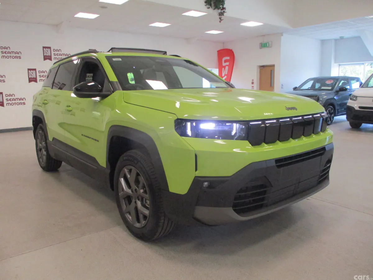Jeep Compass SUV, Petrol Hybrid, 2026, Green