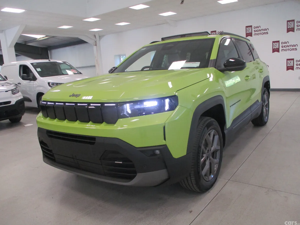 Jeep Compass SUV, Petrol Hybrid, 2026, Green