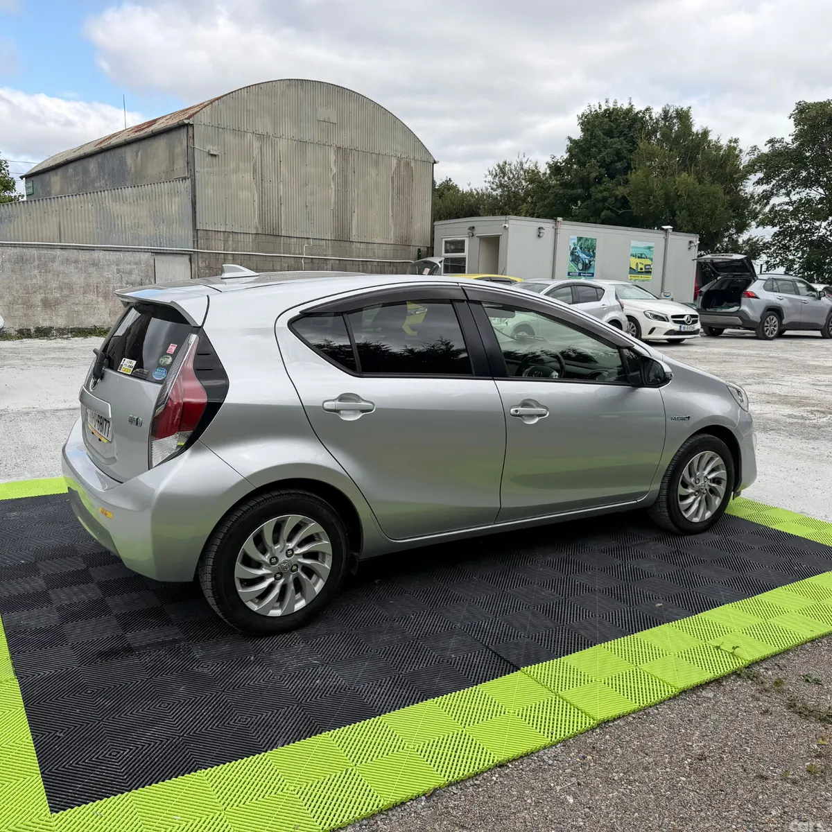 Toyota Aqua Hatchback, Petrol Hybrid, 2017, Silver
