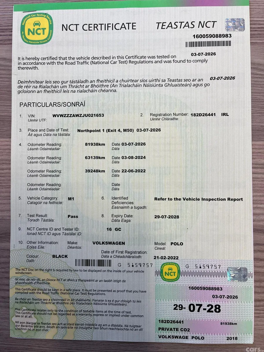 Volkswagen Polo Hatchback, Petrol, 2018, Black