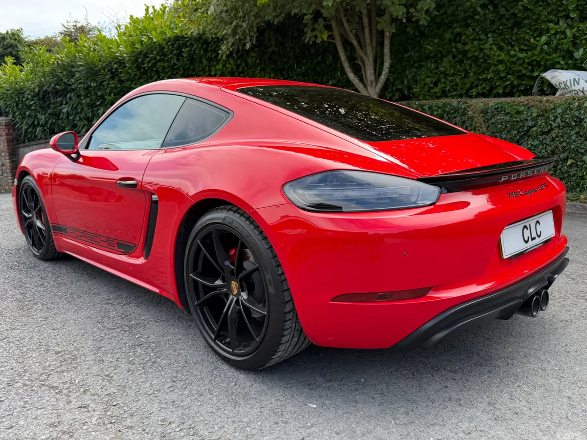 Porsche Cayman Coupe, Petrol, 2018, Red