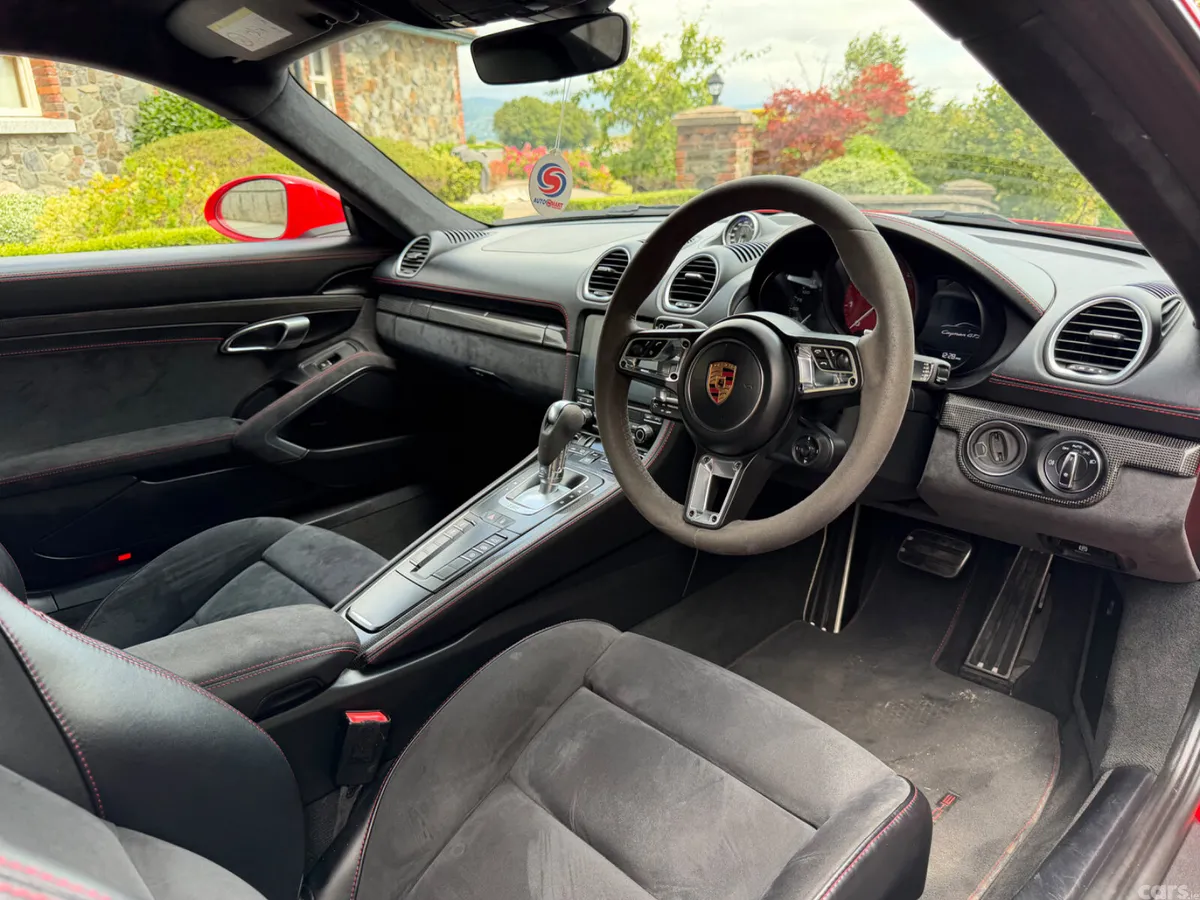 Porsche Cayman Coupe, Petrol, 2018, Red