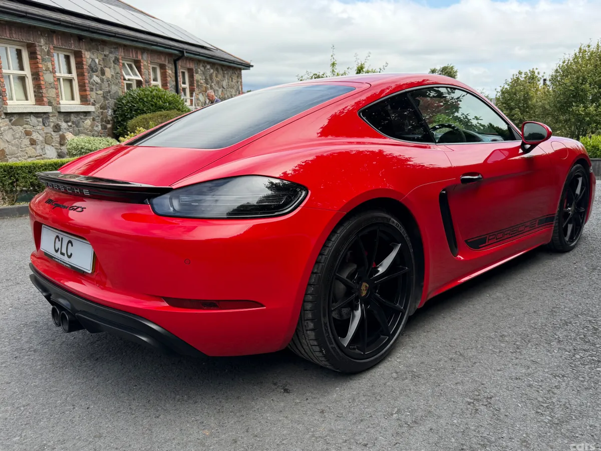 Porsche Cayman Coupe, Petrol, 2018, Red