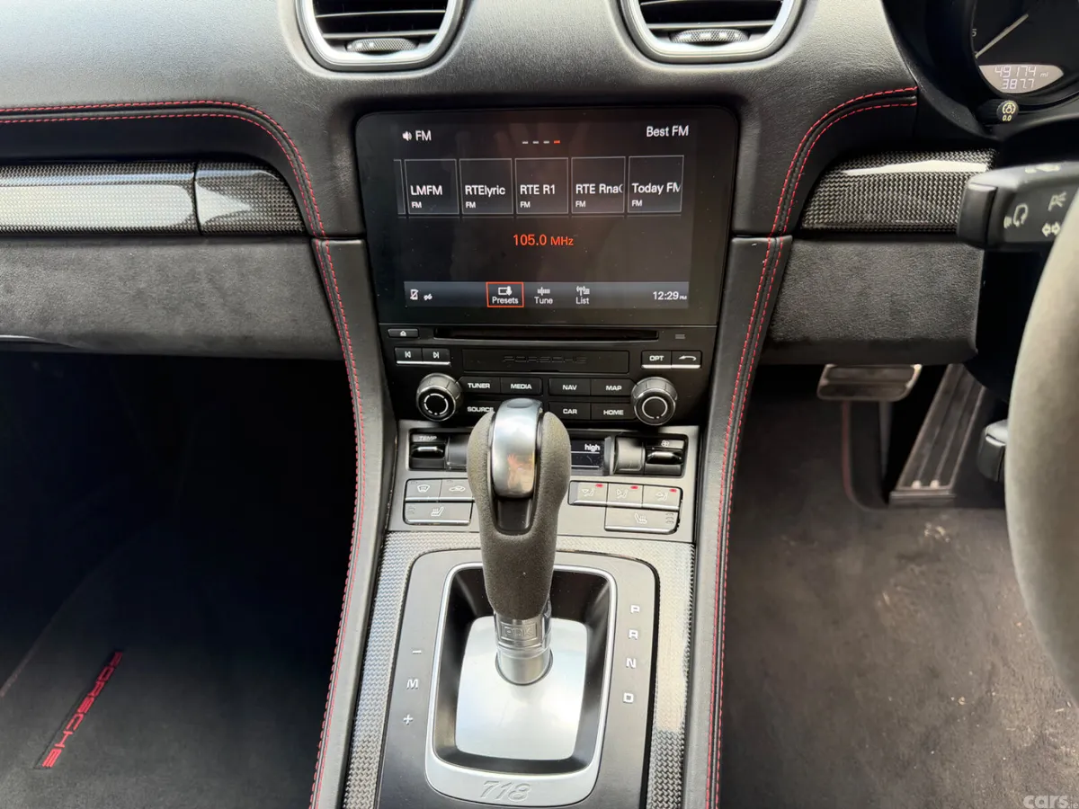 Porsche Cayman Coupe, Petrol, 2018, Red