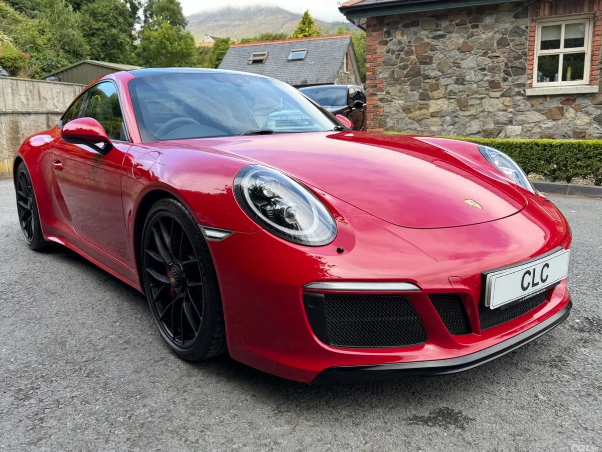 Porsche 911 Coupe, Petrol, 2017, Red