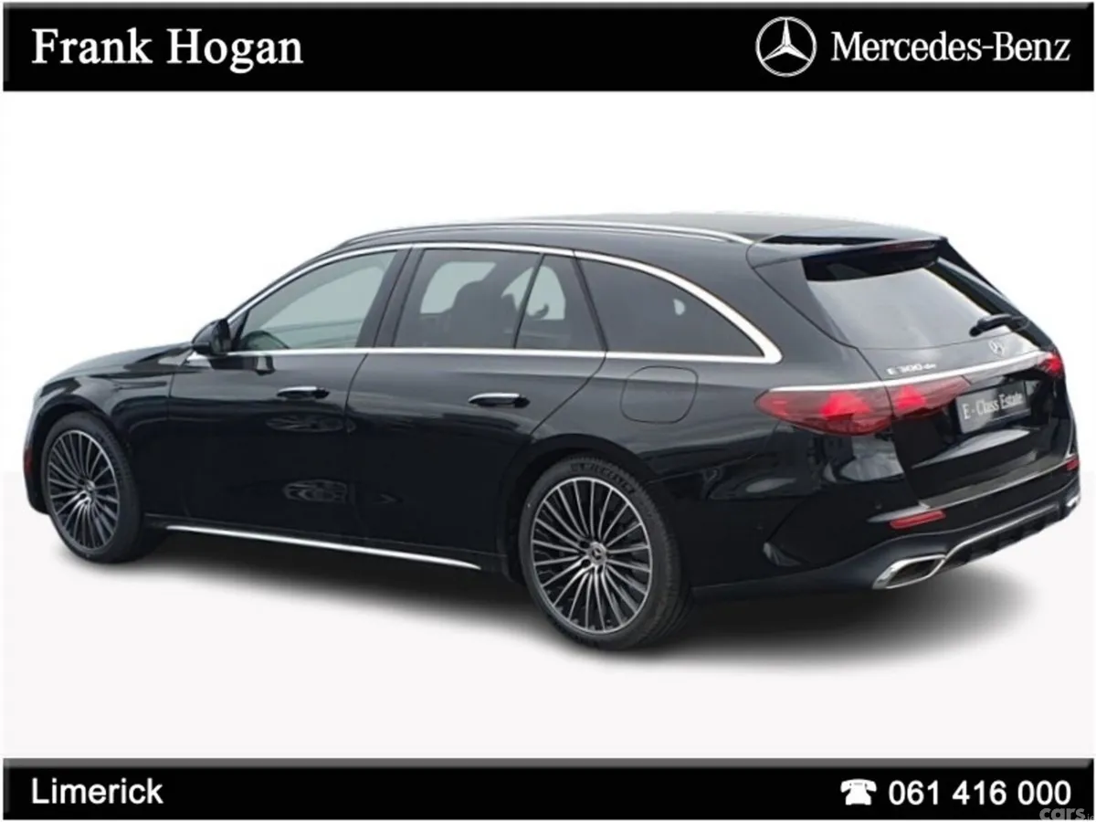 Mercedes-Benz E-Class Estate, Diesel Plug-in Hybrid, 2026, Black