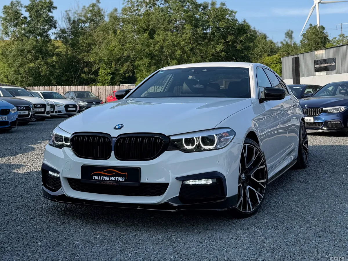 BMW 5-Series Saloon, Diesel, 2018, White
