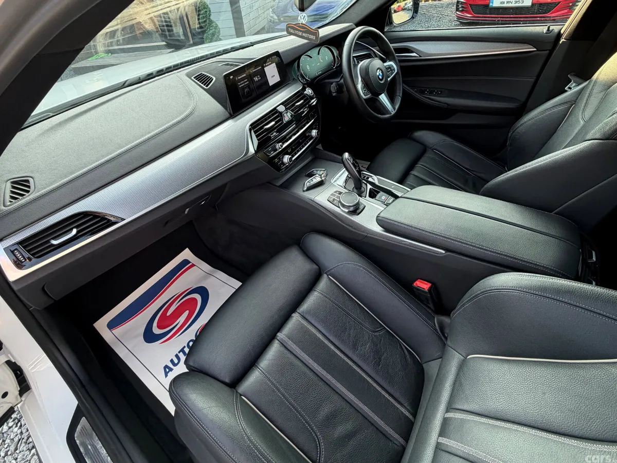 BMW 5-Series Saloon, Diesel, 2018, White