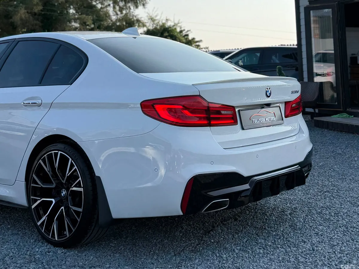 BMW 5-Series Saloon, Diesel, 2018, White