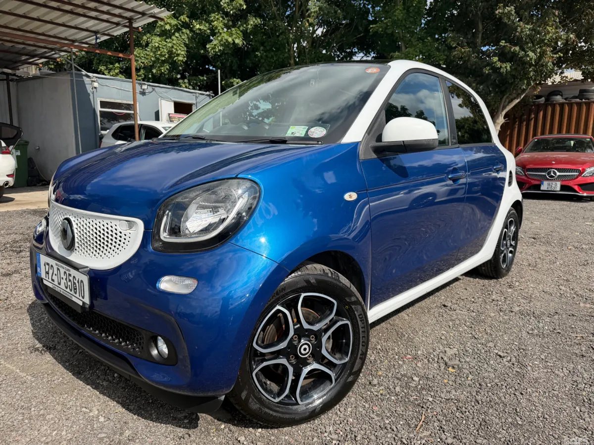 Smart Forfour Hatchback, Petrol, 2017, Blue