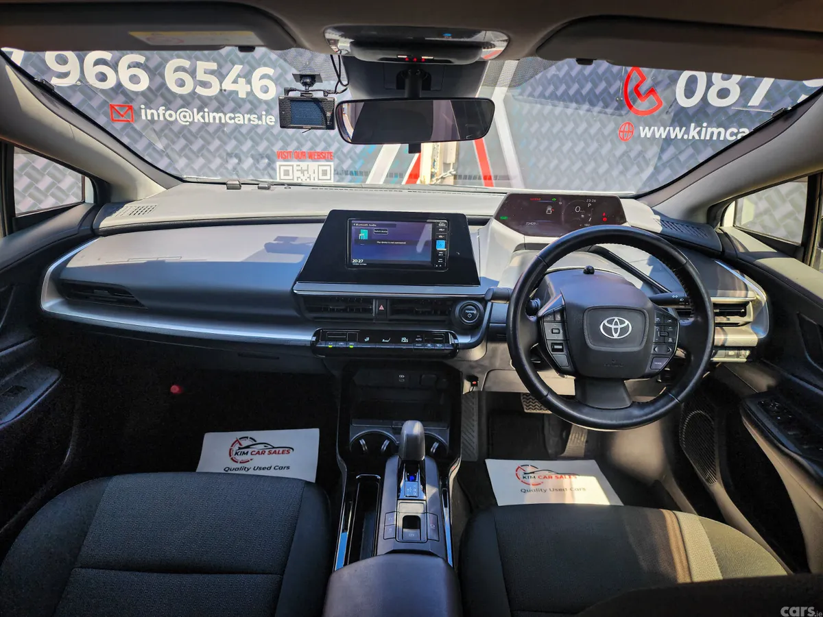 Toyota Prius Hatchback, Petrol Hybrid, 2023, White