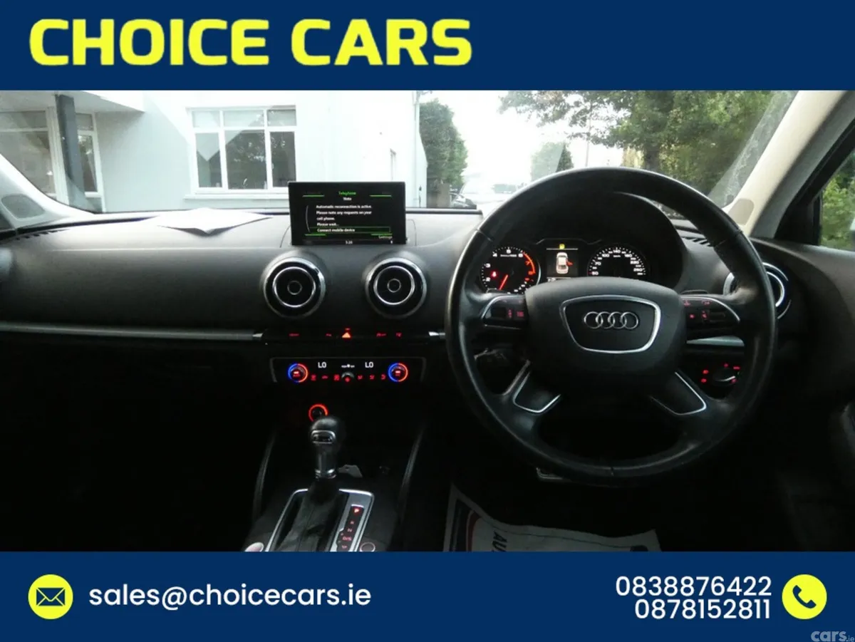 Audi A3 Saloon, Petrol, 2015, White