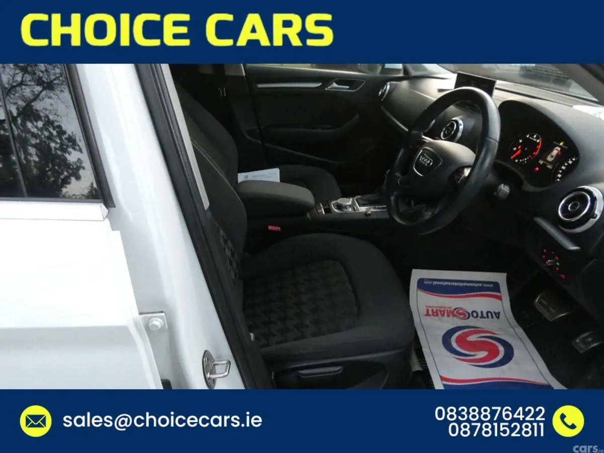 Audi A3 Saloon, Petrol, 2015, White