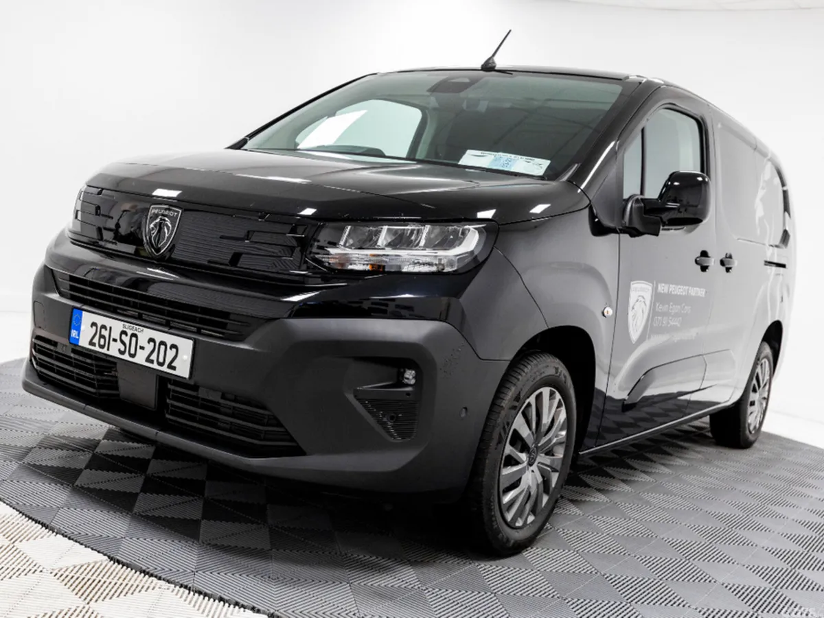 Peugeot Partner Van, Diesel, 2026, Black