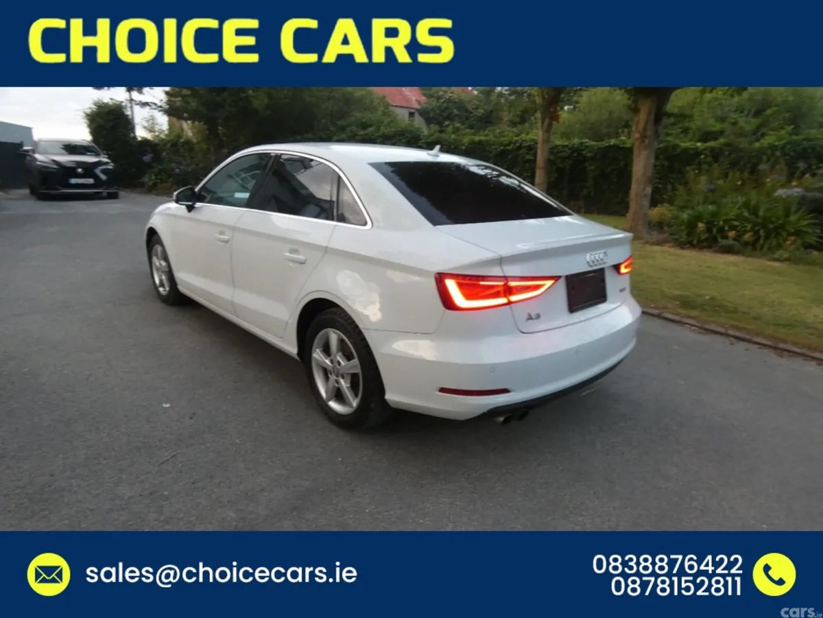 Audi A3 Saloon, Petrol, 2015, White