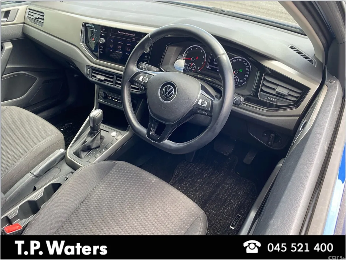Volkswagen Polo Hatchback, Petrol, 2021, Blue