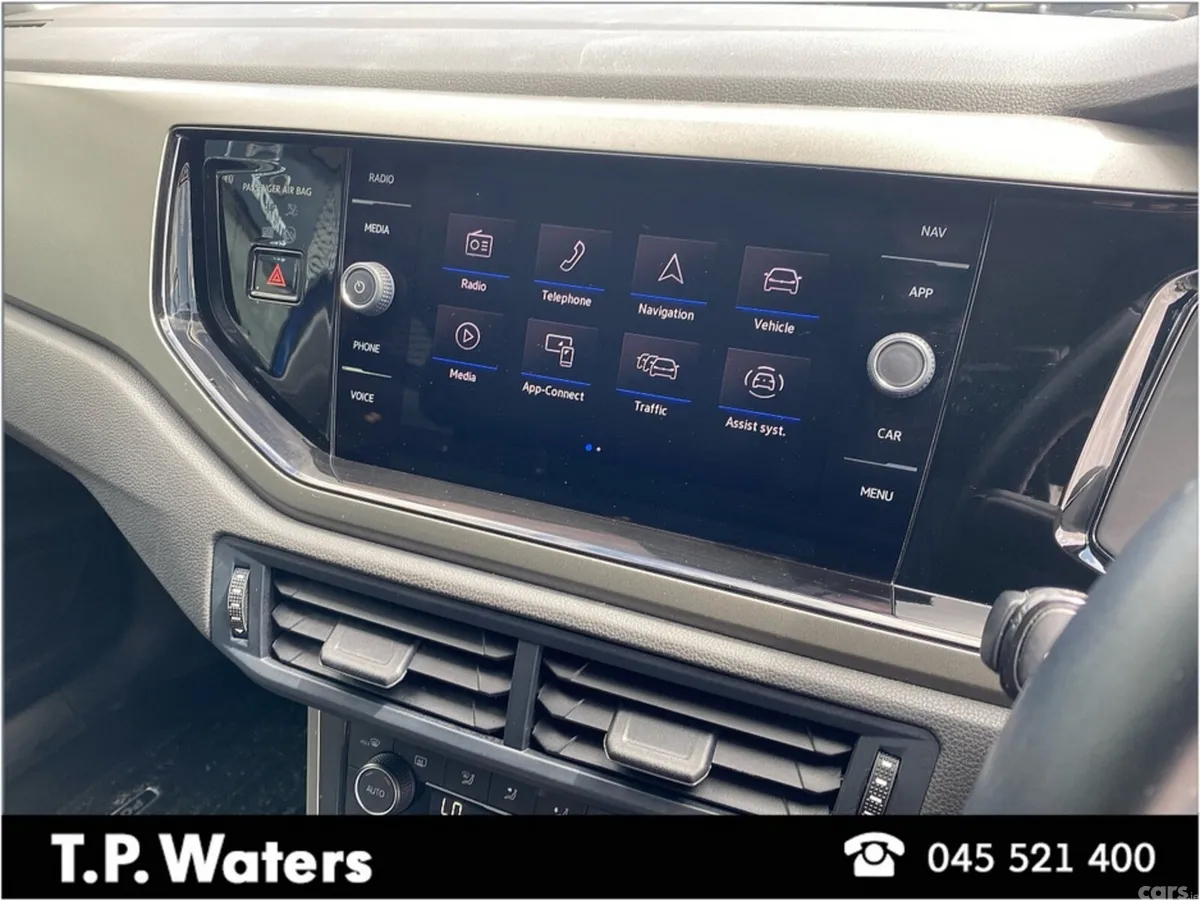 Volkswagen Polo Hatchback, Petrol, 2021, Blue