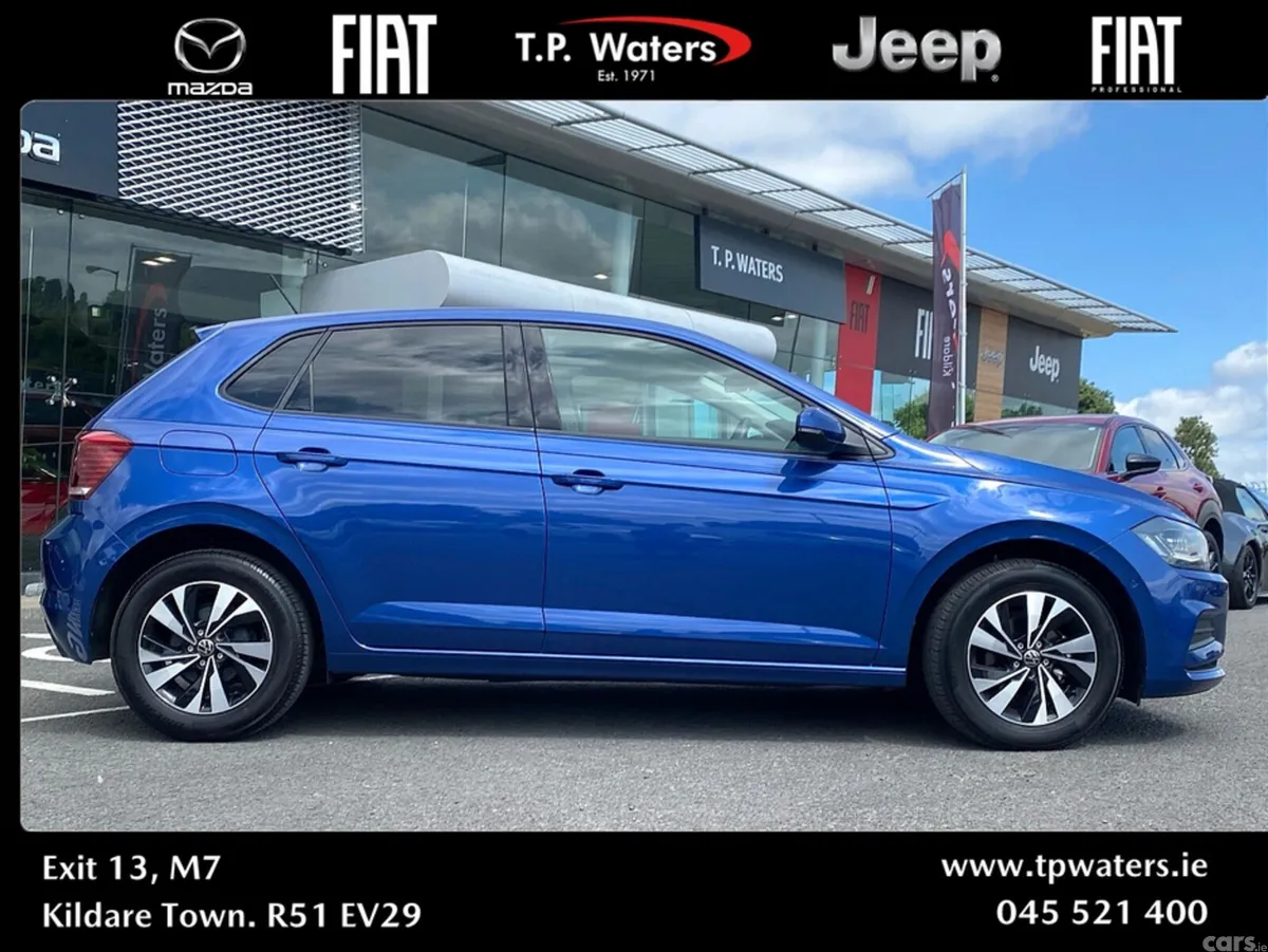 Volkswagen Polo Hatchback, Petrol, 2021, Blue