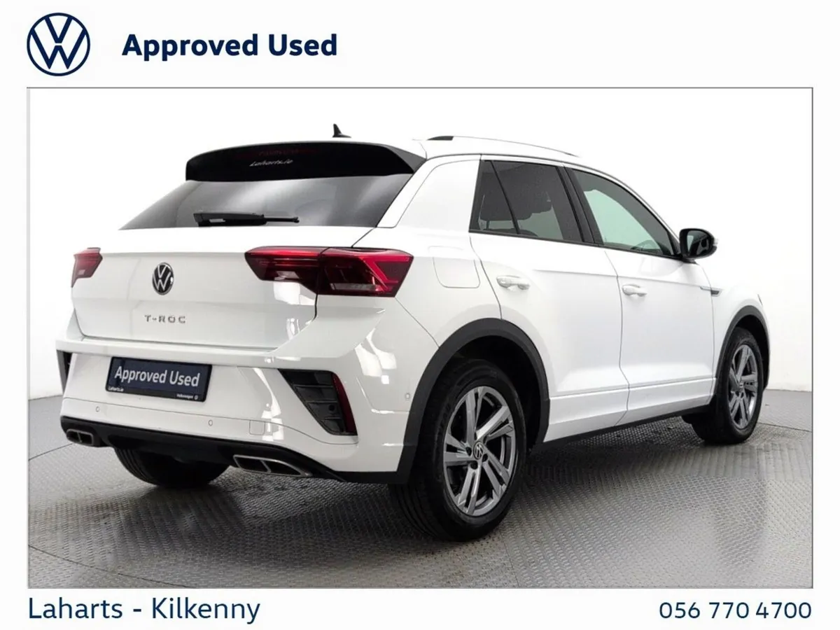 Volkswagen T-Roc SUV, Petrol, 2023, White