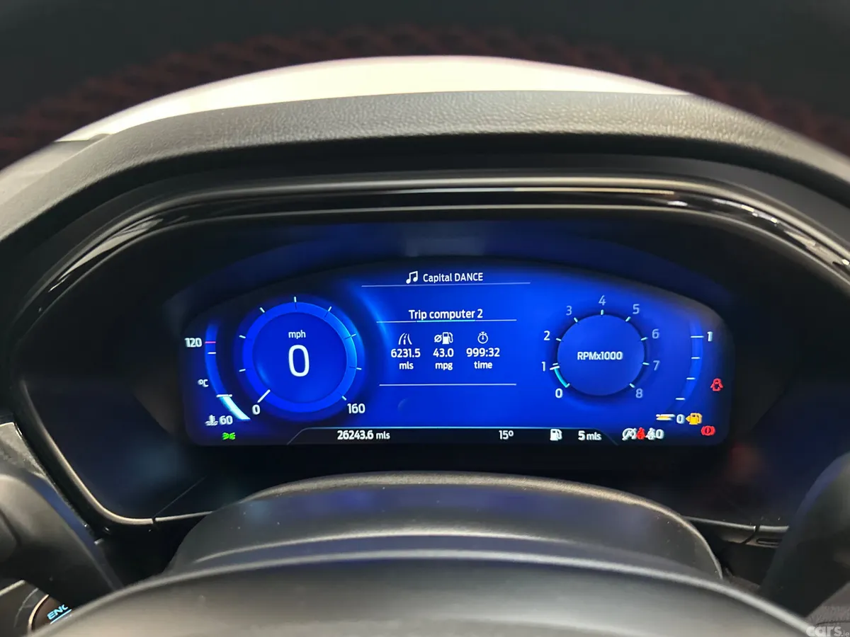 Ford Focus Hatchback, Petrol Hybrid, 2021, Red