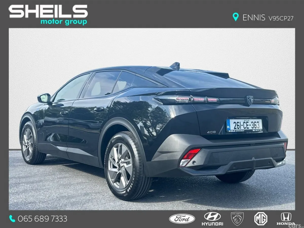 Peugeot 408 Hatchback, Petrol, 2026, Black