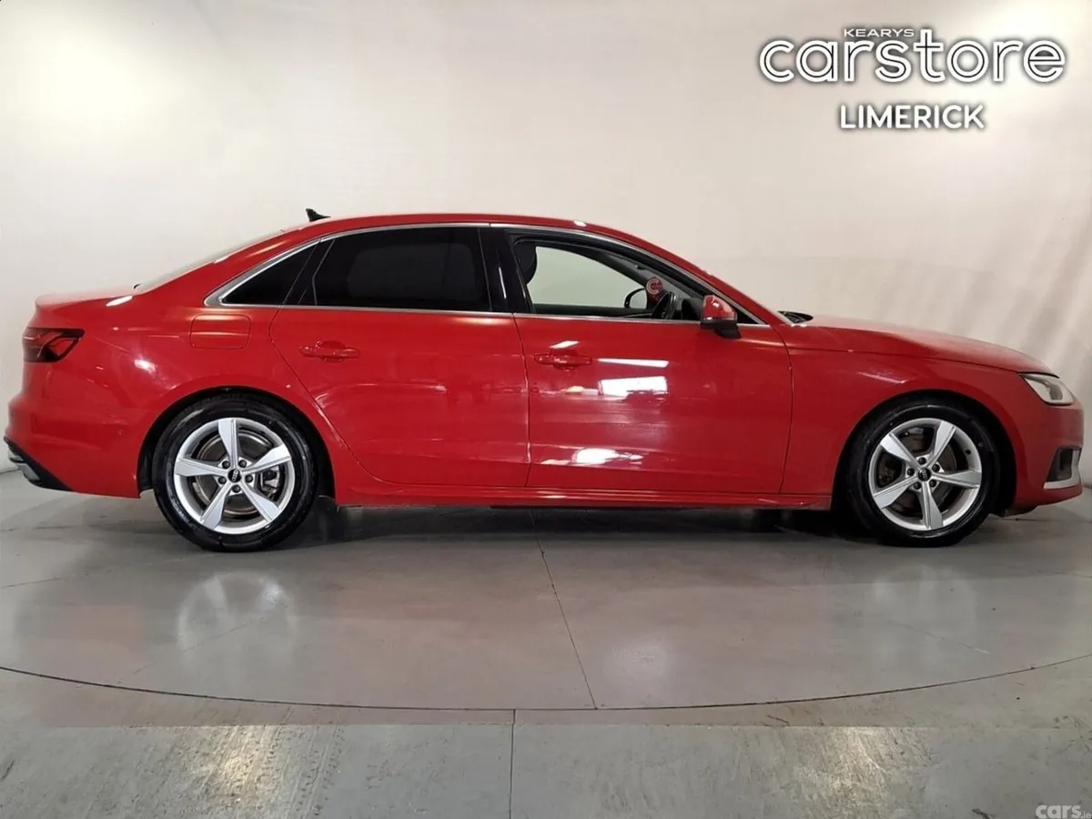 Audi A4 Saloon, Petrol, 2021, Red