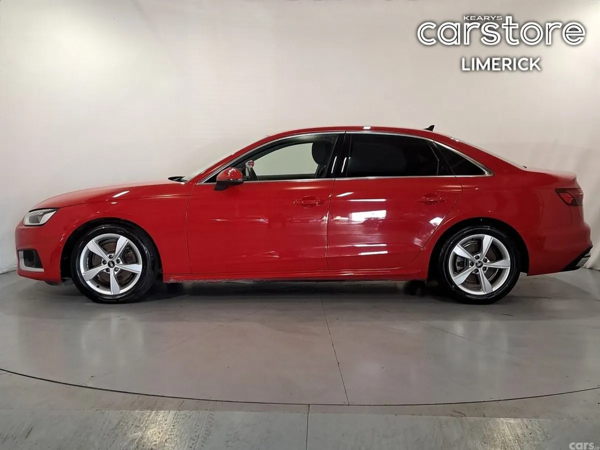 Audi A4 Saloon, Petrol, 2021, Red
