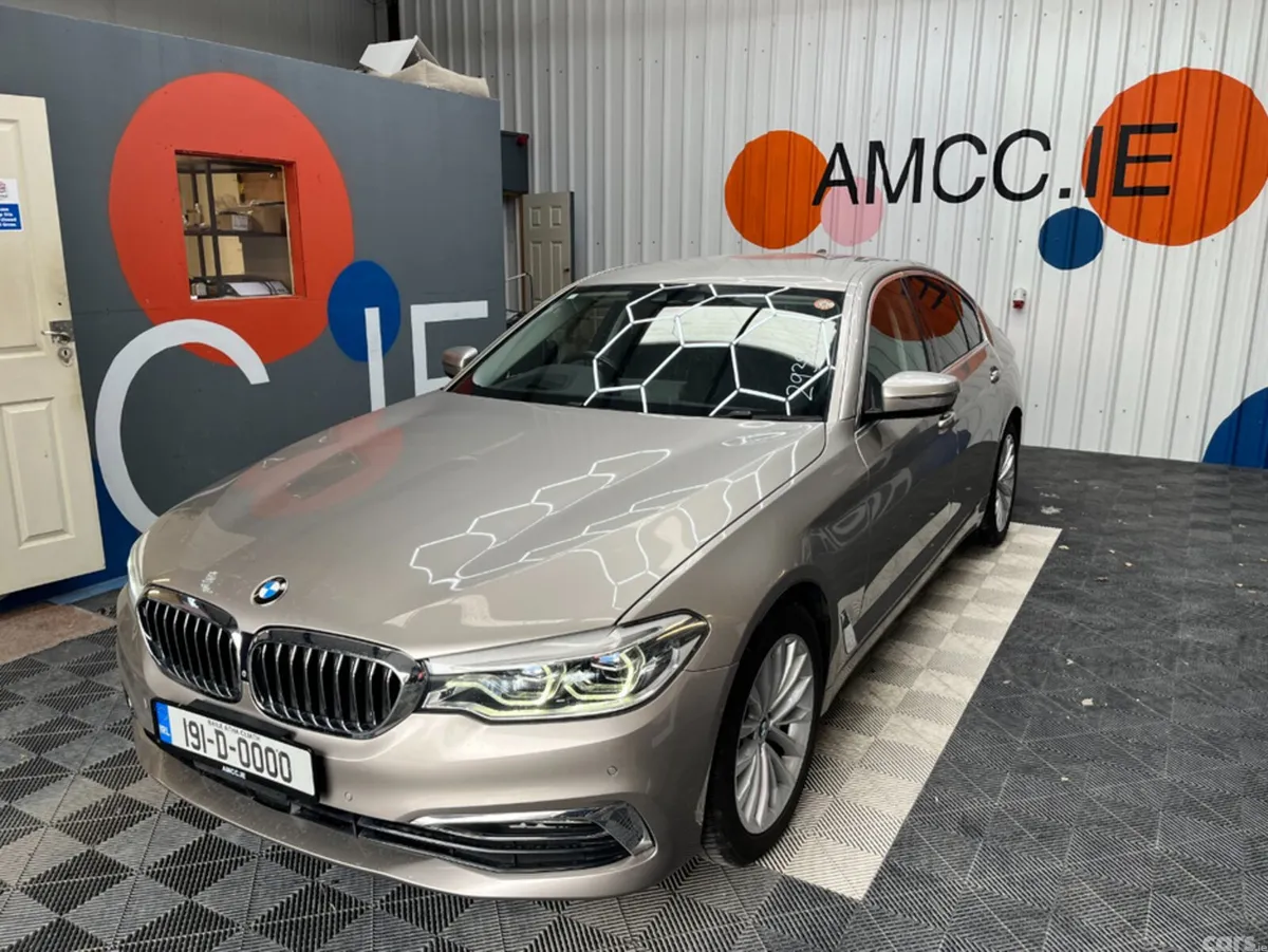 BMW 5-Series Saloon, Diesel, 2019, Bronze