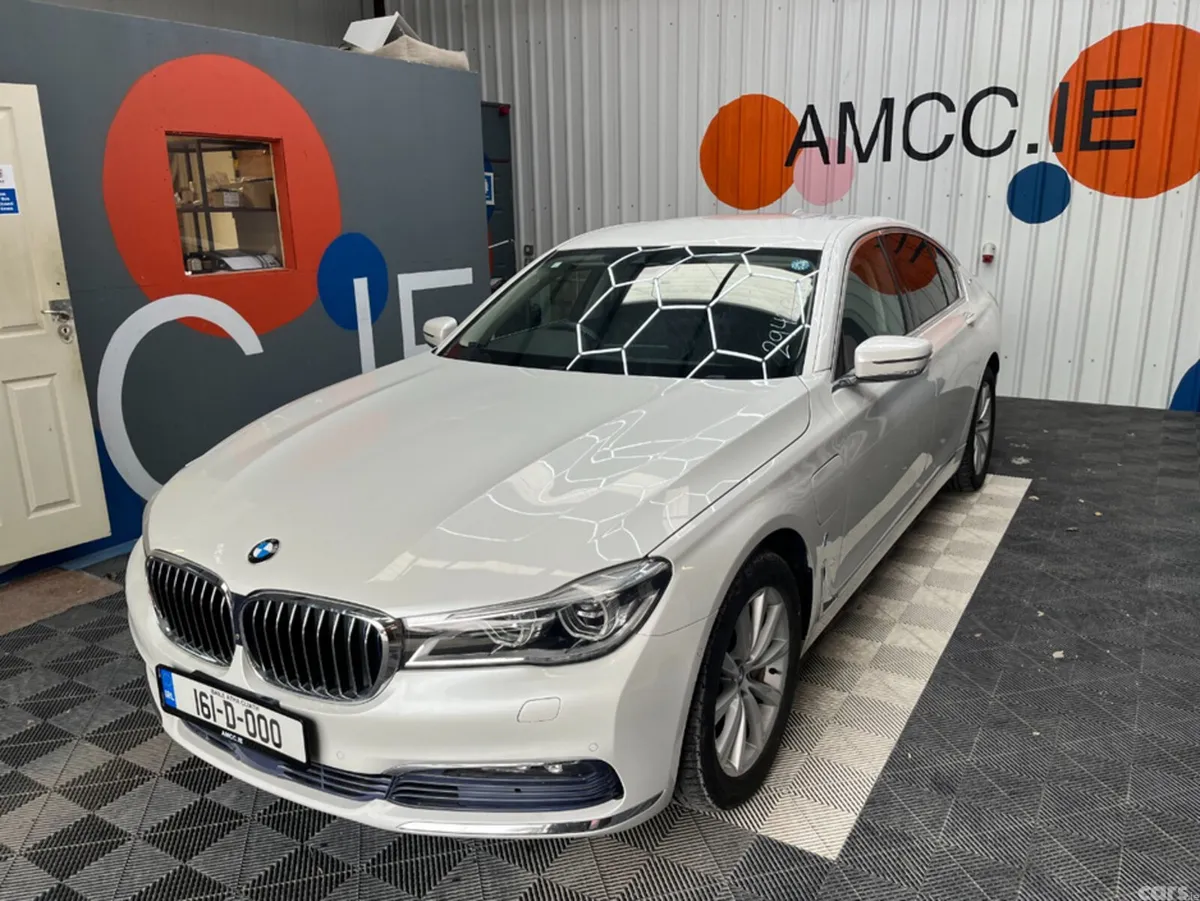 BMW 7-Series Saloon, Petrol Plug-in Hybrid, 2016, White