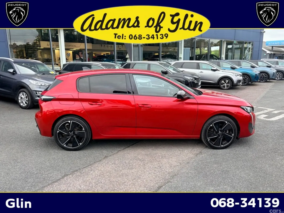 Peugeot 308 Hatchback, Electric, 2024, Red
