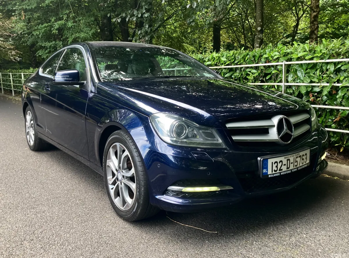 Mercedes-Benz C-Class Coupe, Diesel, 2013, Blue