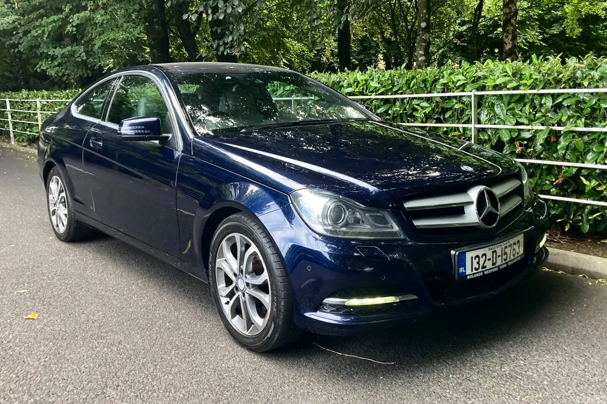 Mercedes-Benz C-Class Coupe, Diesel, 2013, Blue