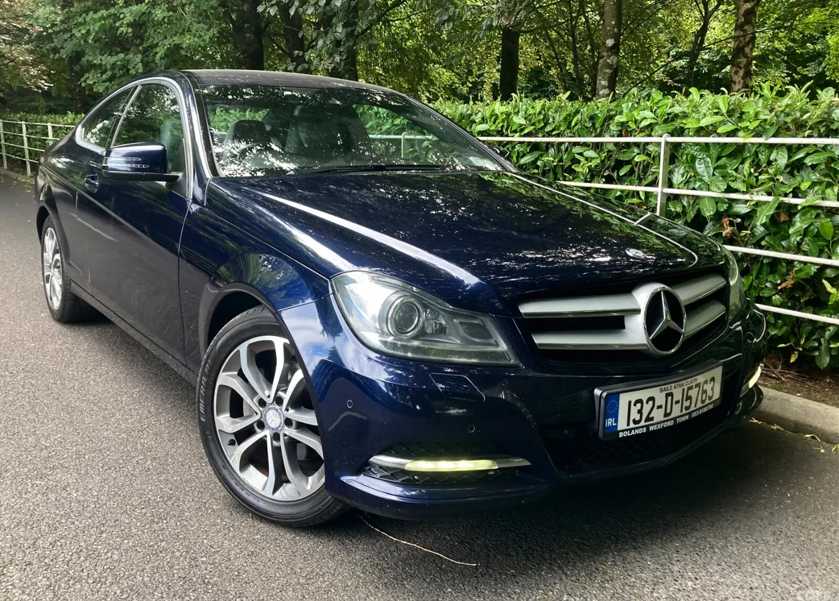 Mercedes-Benz C-Class Coupe, Diesel, 2013, Blue