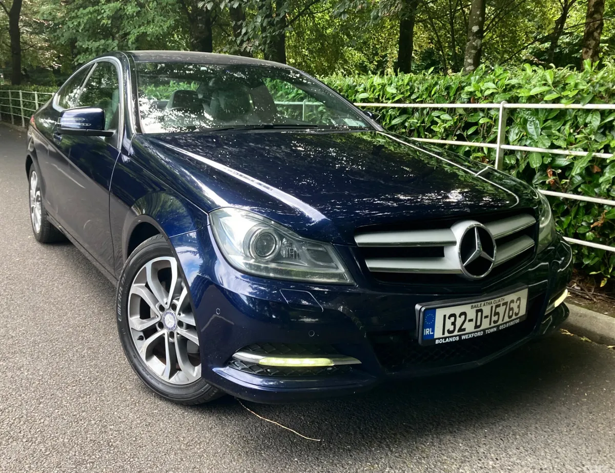 Mercedes-Benz C-Class Coupe, Diesel, 2013, Blue