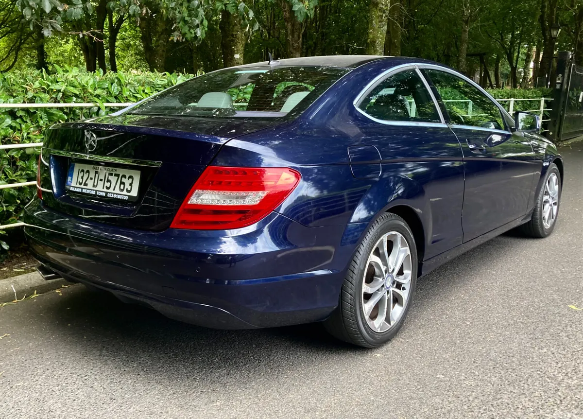 Mercedes-Benz C-Class Coupe, Diesel, 2013, Blue