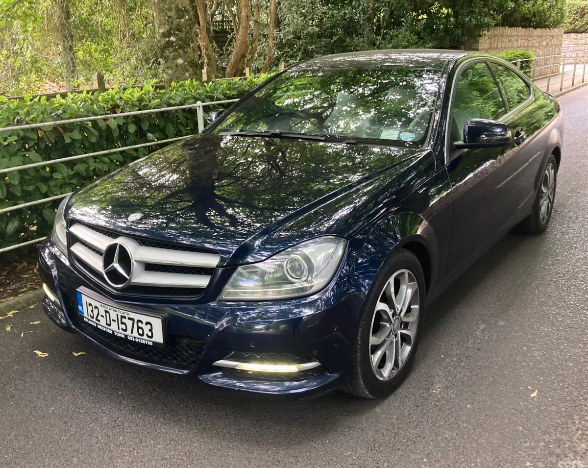 Mercedes-Benz C-Class Coupe, Diesel, 2013, Blue