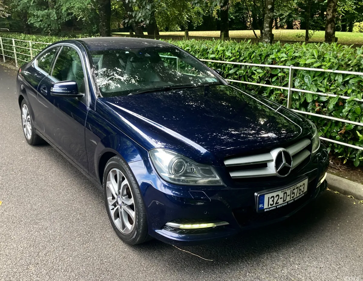 Mercedes-Benz C-Class Coupe, Diesel, 2013, Blue