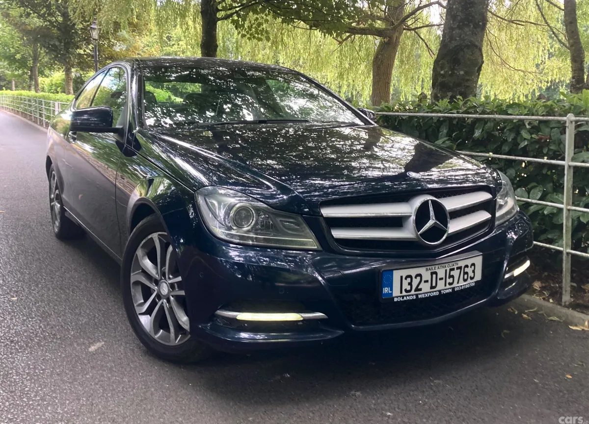Mercedes-Benz C-Class Coupe, Diesel, 2013, Blue