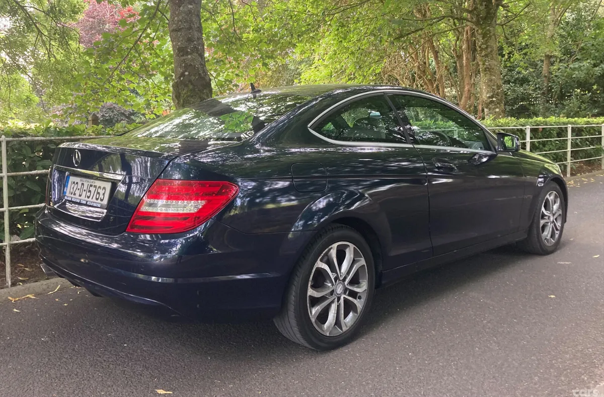 Mercedes-Benz C-Class Coupe, Diesel, 2013, Blue