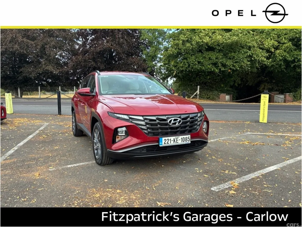 Hyundai Tucson SUV, Petrol Hybrid, 2022, Red